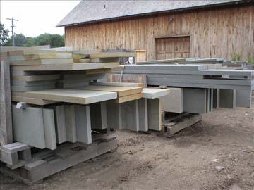 Bluestone Treads, Mantles & Hearths